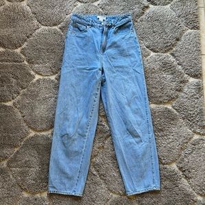 H&M Light Wash High Rise Denim